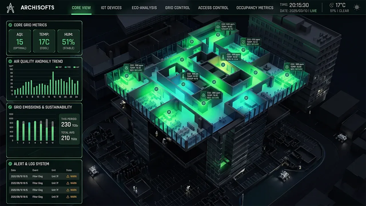 Building Control Dashboard